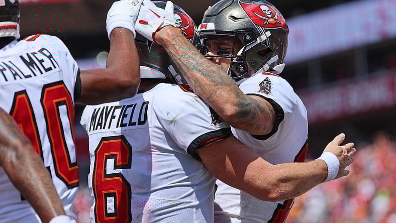 Mike Evans and Baker Mayfield