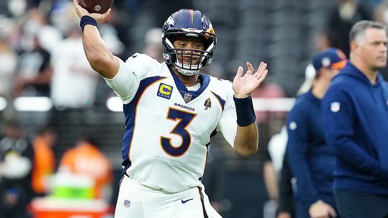 Denver Broncos quarterback Russell Wilson