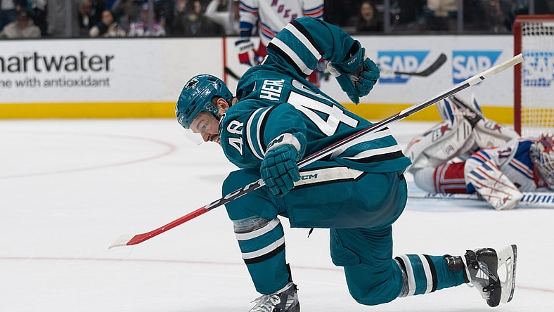 NHL: New York Rangers at San Jose Sharks