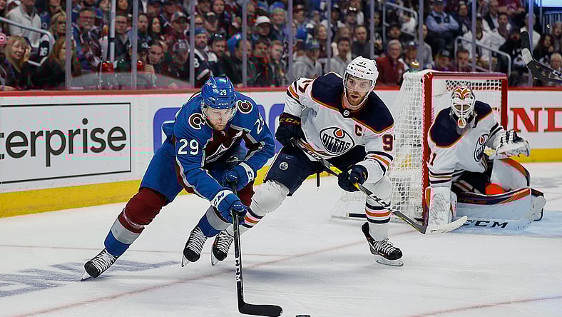 NHL: Stanley Cup Playoffs-Edmonton Oilers at Colorado Avalanche