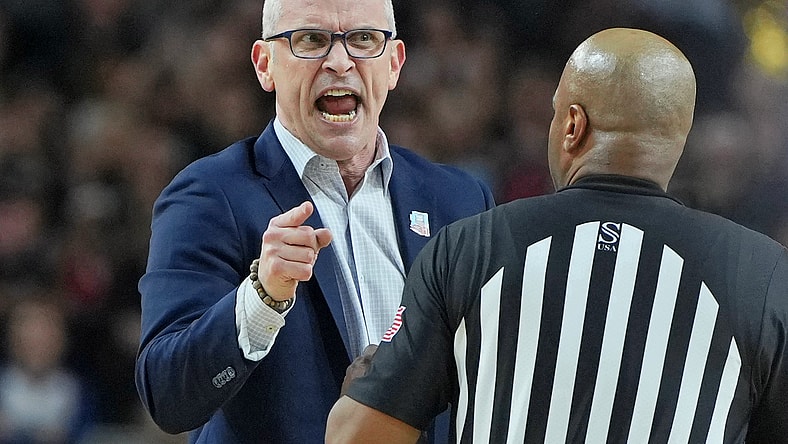 UConn head coach Dan Hurley