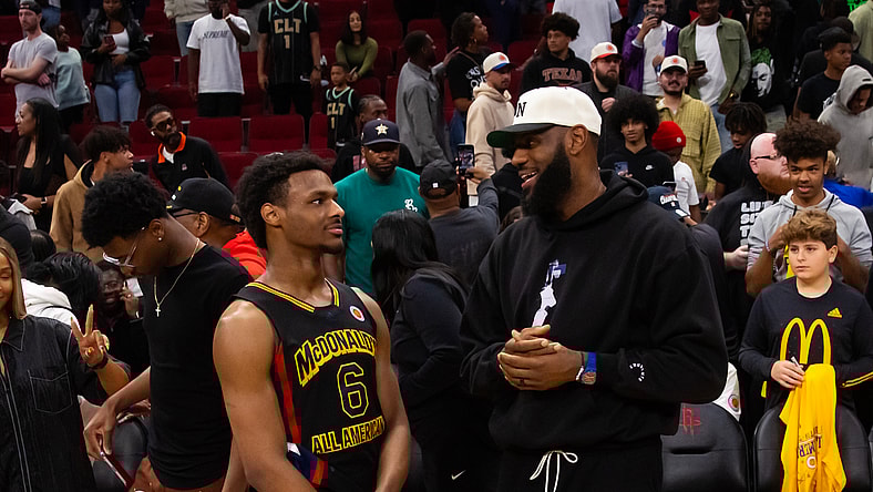 lebron james, bronny james