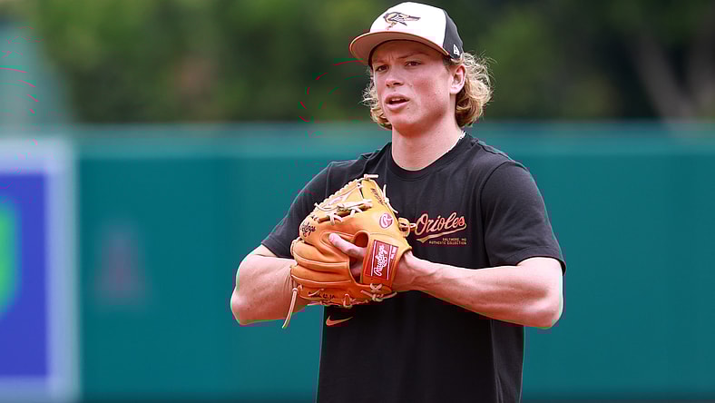 Baltimore Orioles infielder Jackson Holliday