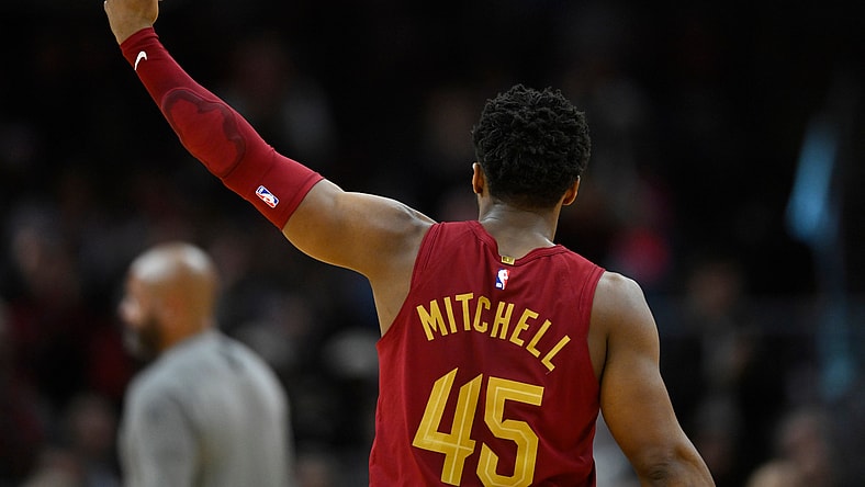 Cleveland Cavaliers guard Donovan Mitchell
