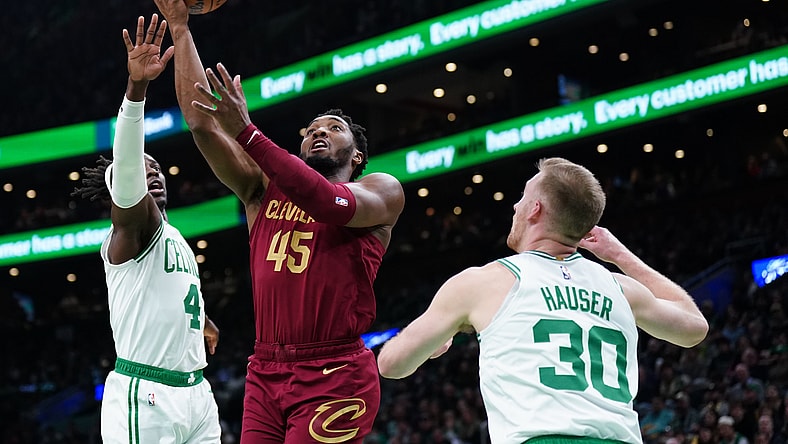 Donovan Mitchell against Boston Celtics