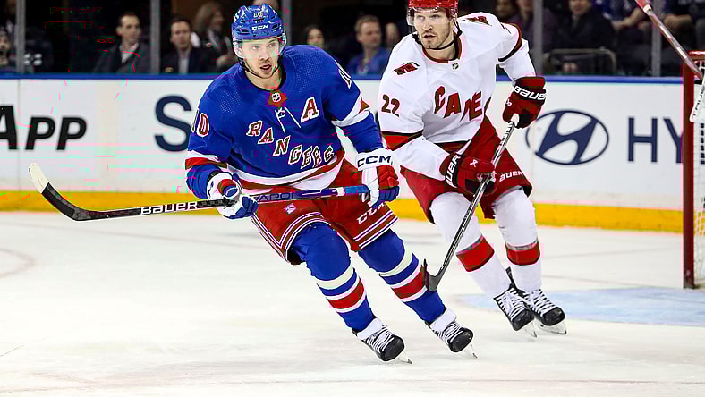NHL: Carolina Hurricanes at New York Rangers
