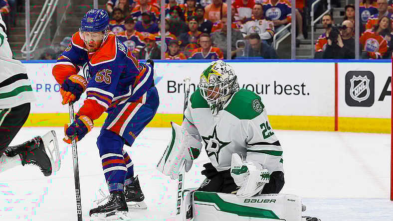 NHL: Stanley Cup Playoffs-Dallas Stars at Edmonton Oilers