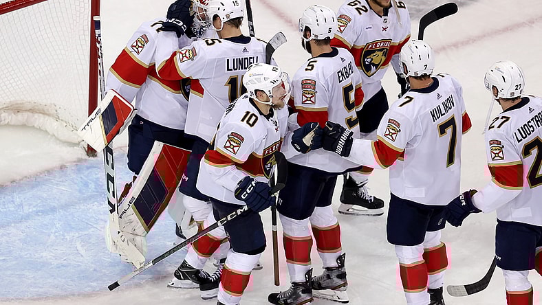 NHL: Stanley Cup Playoffs-Florida Panthers at New York Rangers