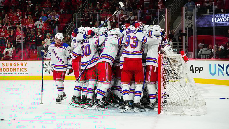 NHL: Stanley Cup Playoffs-New York Rangers at Carolina Hurricanes