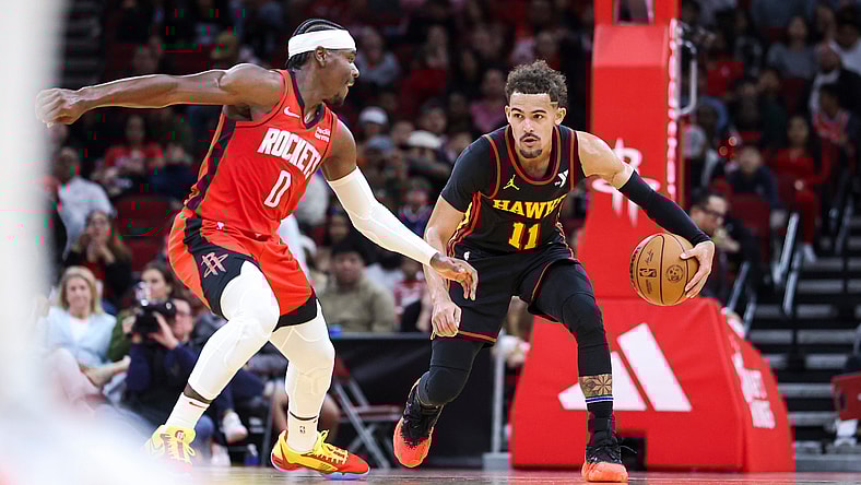 Trae Young against the Houston Rockets