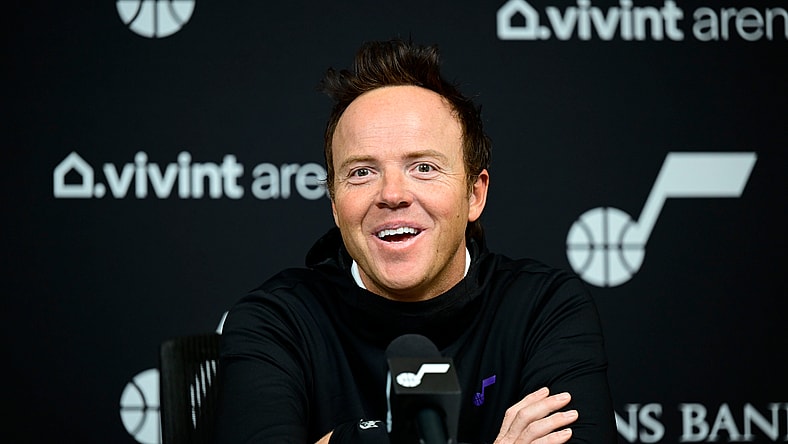 NBA: Utah Jazz-Press Conference