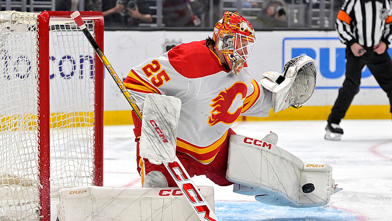 NHL: Calgary Flames at Los Angeles Kings