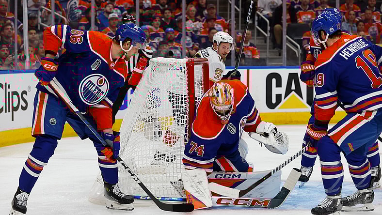 NHL: Stanley Cup Final-Florida Panthers at Edmonton Oilers