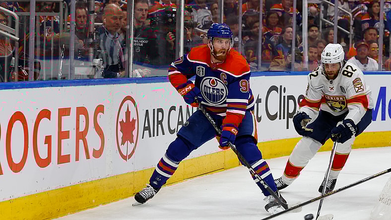 NHL: Stanley Cup Final-Florida Panthers at Edmonton Oilers