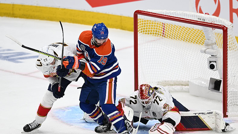 NHL: Stanley Cup Final-Florida Panthers at Edmonton Oilers