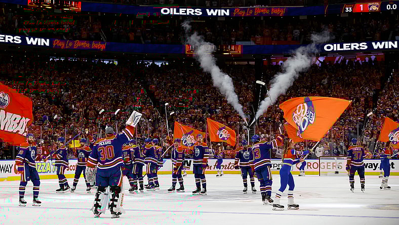 NHL: Stanley Cup Final-Florida Panthers at Edmonton Oilers