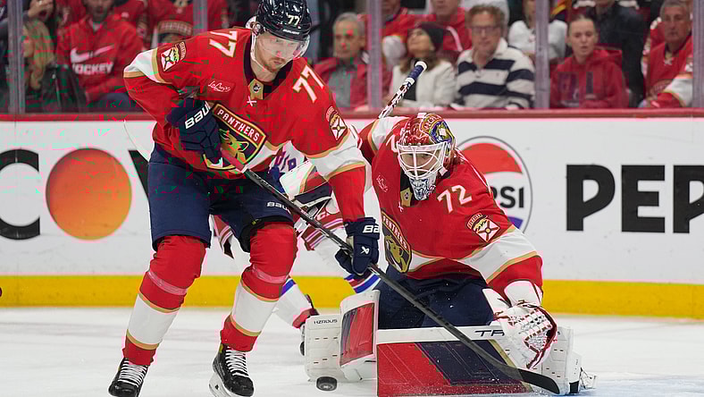 NHL: Stanley Cup Playoffs-New York Rangers at Florida Panthers
