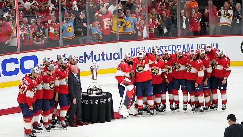 NHL: Stanley Cup Playoffs-New York Rangers at Florida Panthers