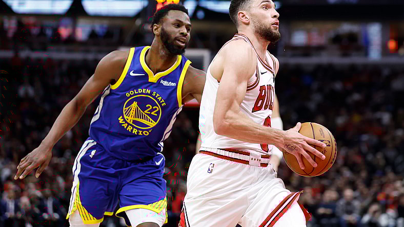 Zach LaVine against the Golden State Warriors