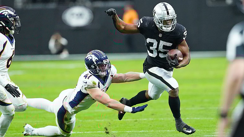 Las Vegas Raiders' Zamir White