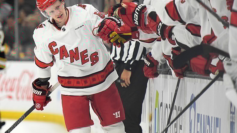 NHL: Carolina Hurricanes at Boston Bruins