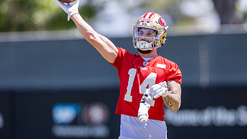 San Francisco 49ers' Ricky Pearsall