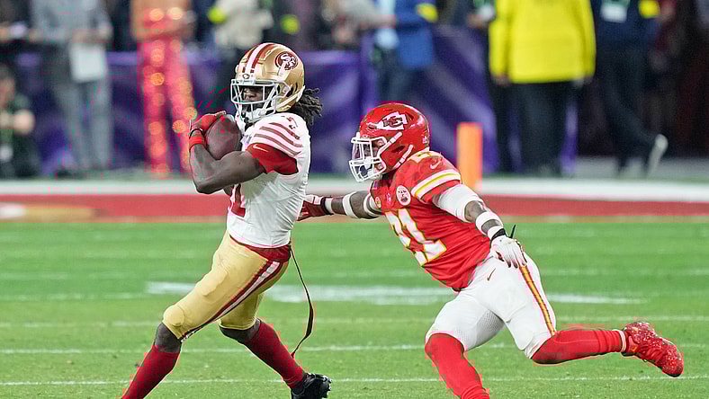 San Francisco 49ers' Brandon Aiyuk