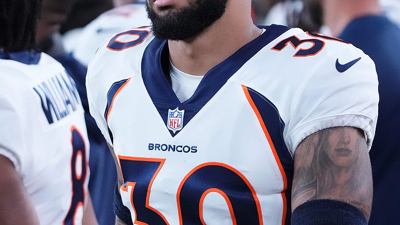 Denver Broncos' Caden Sterns