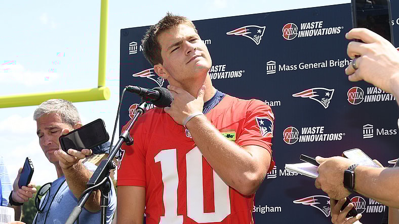 New England Patriots QB Drake Maye