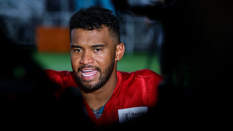 Miami Dolphins' Tua Tagovailoa