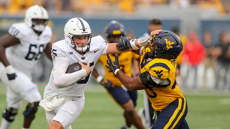 Penn State QB Drew Allar against West Virginia