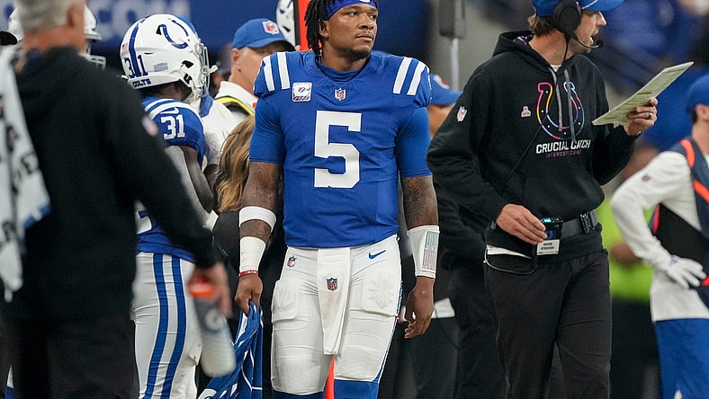 Indianapolis Colts quarterback Anthony Richardson