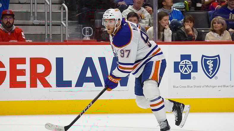 NHL: Edmonton Oilers at Detroit Red Wings