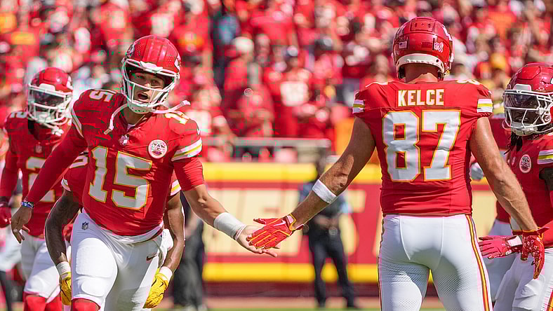 Patrick Mahomes, Travis Kelce, Kansas City Chiefs