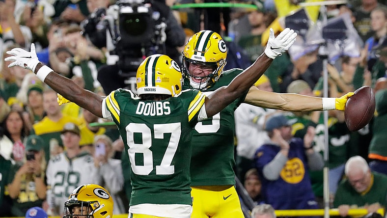 Romeo Doubs, Christian Watson, Green Bay Packers