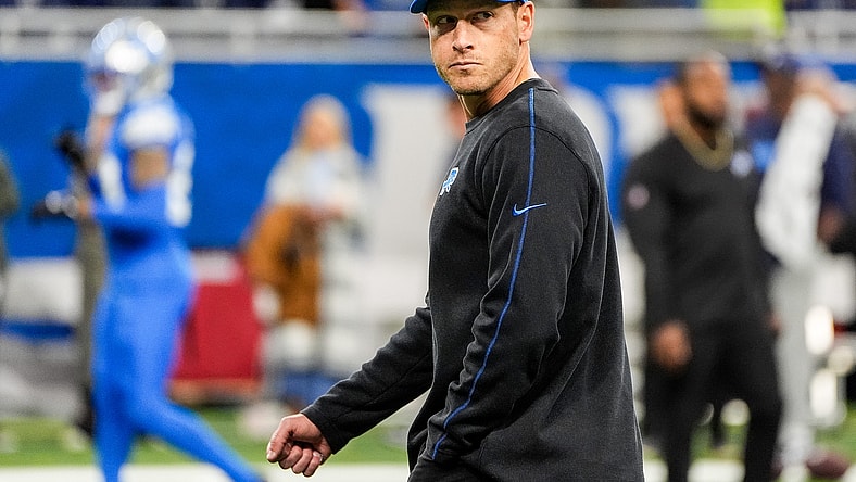 Detroit Lions offensive coordinator Ben Johnson