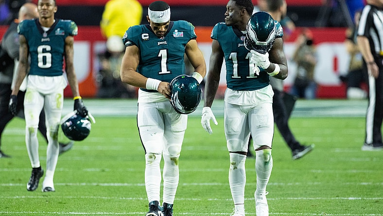 Jalen Hurts, A.J. Brown, Philadelphia Eagles