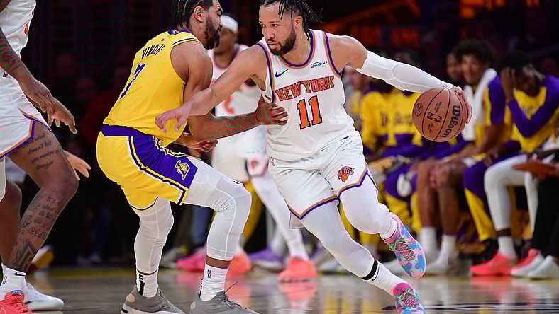 NBA: New York Knicks at Los Angeles Lakers