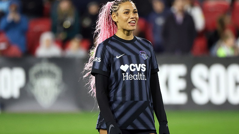 NWSL: Kansas City Current at Washington Spirit, Trinity Rodman