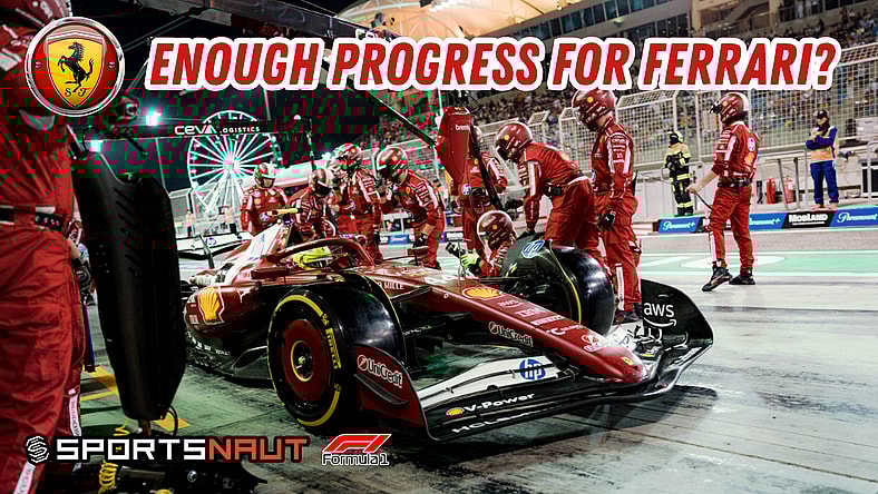 scuderia ferrari upgrades bahrain 2025