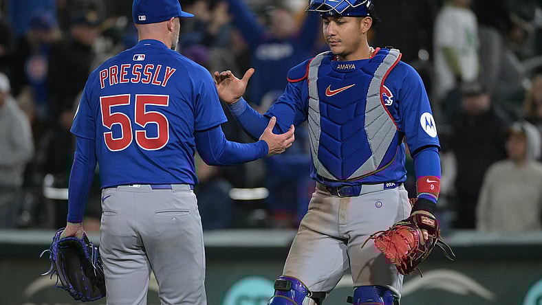 MLB: Chicago Cubs at Athletics