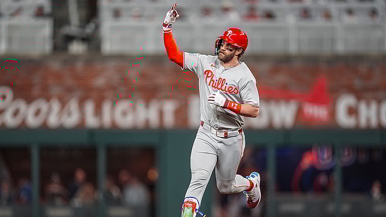 MLB: Philadelphia Phillies at Atlanta Braves, Bryce Harper