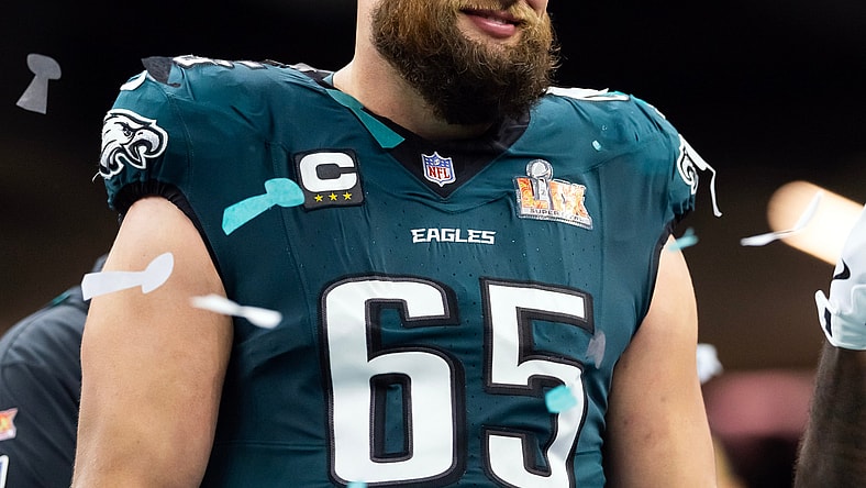 NFL: Super Bowl LIX-Kansas City Chiefs at Philadelphia Eagles, Lane Johnson