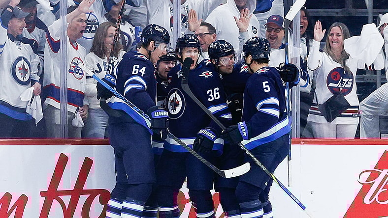 NHL: Stanley Cup Playoffs-St. Louis Blues at Winnipeg Jets
