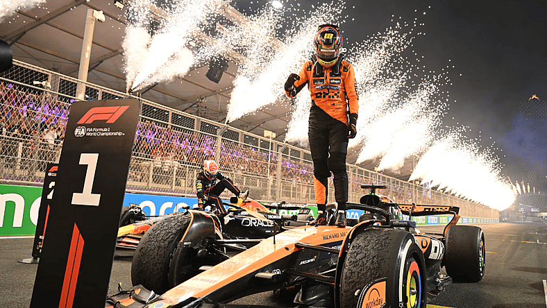 Oscar Piastri Saudi Arabian GP 2025 McLaren
