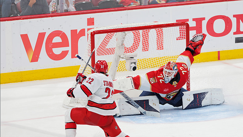 NHL: Stanley Cup Playoffs-Carolina Hurricanes at Florida Panthers