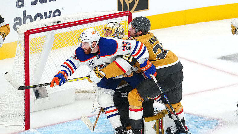 NHL: Stanley Cup Playoffs-Edmonton Oilers at Vegas Golden Knights