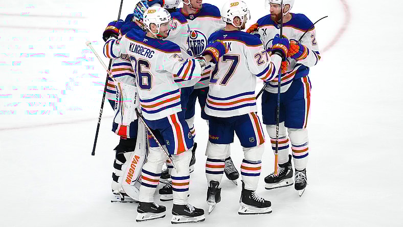 NHL: Stanley Cup Playoffs-Edmonton Oilers at Vegas Golden Knights