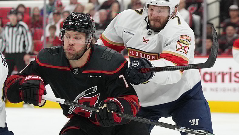 NHL: Stanley Cup Playoffs-Florida Panthers at Carolina Hurricanes