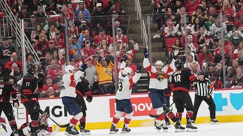 NHL: Stanley Cup Playoffs-Florida Panthers at Carolina Hurricanes